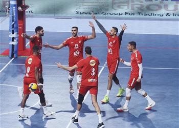 الأهلي يفوز على بتروجبت ويتوج بلقب دوري الطائرة للموسم الثاني على التوالي