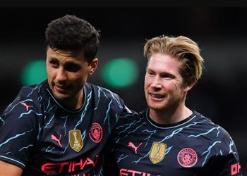 جوارديولا لا أفكر لثانية واحدة في مصير دي بروين ولن أتخذ قرار ا خاطئ ا مع رودري