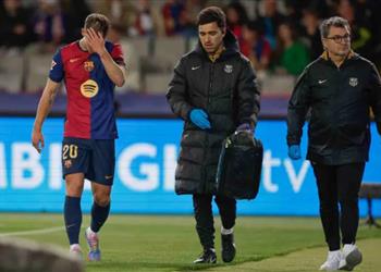 بعد إصابته برشلونة يخسر أولمو في 6 مباريات حاسمة