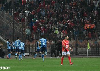 مايلي وأحمد عاطف يسجلان هدفين لـ بيراميدز أمام البنك الأهلي في كأس مصر فيديو