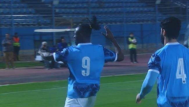 هدف بيراميدز الاول في مرمي البنك الاهلي بنصف نهائي كأس مصر