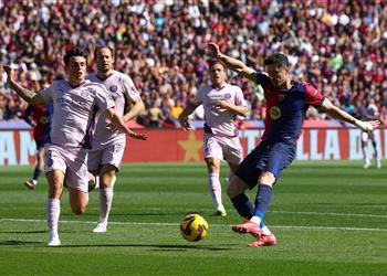 ترتيب هدافي الدوري الإسباني بعد ثنائية ليفاندوفسكي أمام جيرونا