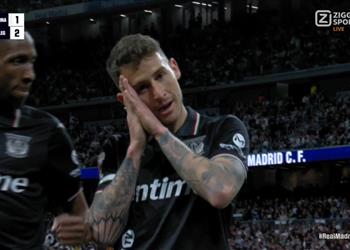 فيديو داني رابا يسجل هدف ليجانيس الثاني أمام ريال مدريد