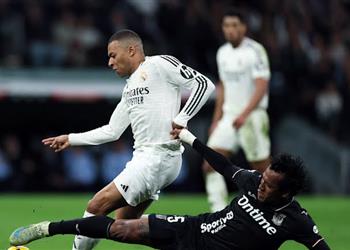 فيديو بطريقة رائعة مبابي يسجل هدف ريال مدريد الثالث أمام ليجانيس