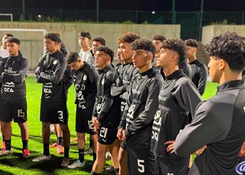 قبل انطلاق كأس أمم إفريقيا الكاس يحاضر لاعبي منتخب مصر تحت 17 عام ا