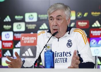 أنشيلوتي ريال مدريد يلعب كرة مختلفة عن برشلونة وأخبرت مبابي أن يكون مثل رونالدو