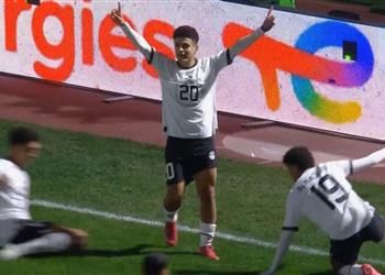 أنس رشدي وحمزة عبد الكريم يسجلان هدفي منتخب مصر الثاني والثالث أمام جنوب إفريقيا فيديو