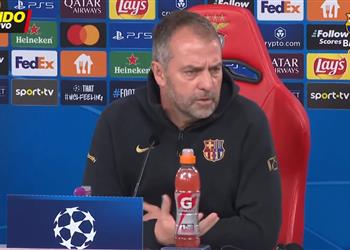 فليك يرد بشكل قاطع على إمكانية عودة نيمار إلى برشلونة ويرفض سؤالا قبل مباراة بنفيكا