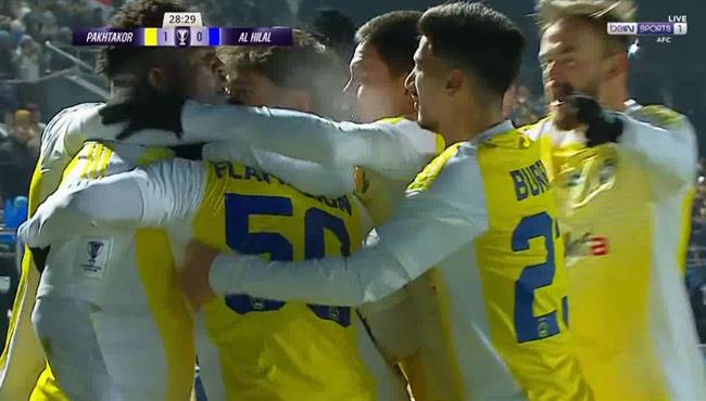 هدف باختاكور في مرمي الهلال بدوري ابطال اسيا