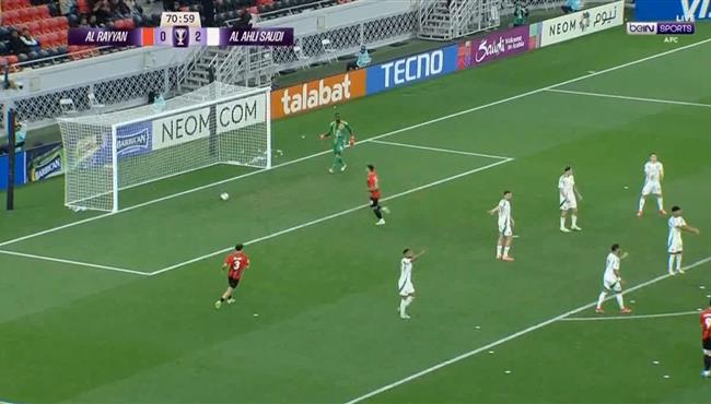 هدف الريان الرائع في مرمي الاهلي بدوري ابطال اسيا