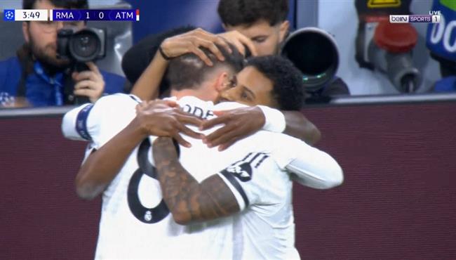 اهداف مباراة ريال مدريد واتلتيكو مدريد 2 1 دوري ابطال اوروبا