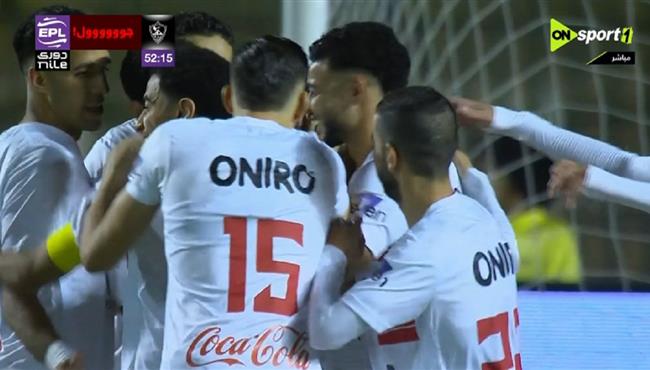 اهداف مباراة الزمالك وانبي 3 0 الدوري المصري