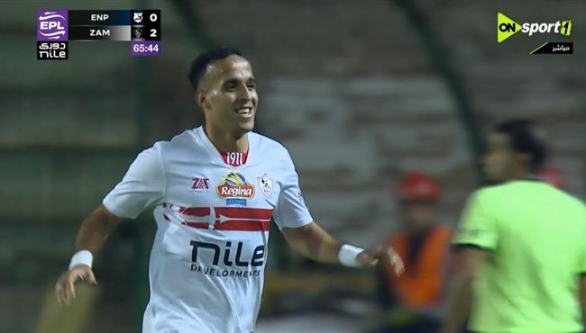 هدف ناصر منسي في مرمي انبي بالدوري المصري