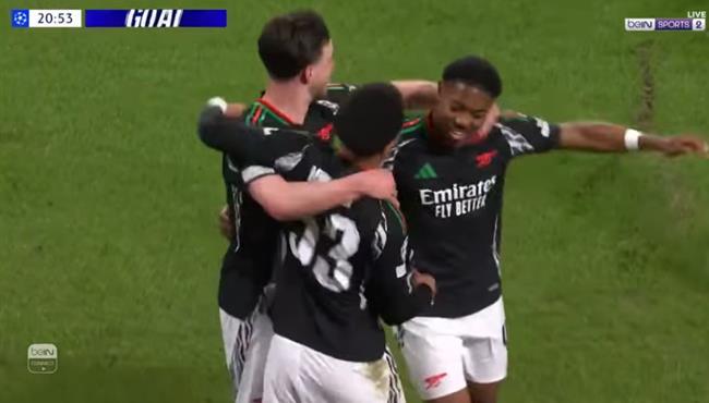 هدف ارسنال الثاني في مرمي ايندهوفن بدوري ابطال اوروبا