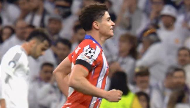 هدف جوليان الفاريز العالمي في مرمي ريال مدريد ورد فعل سيميوني