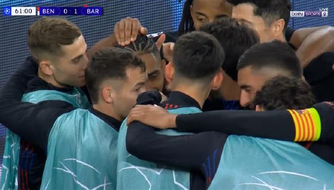 هدف فوز برشلونة علي بنفيكا 1 0 دوري ابطال اوروبا