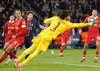 أليسون كنا مستعدين للمعاناة أمام باريس سان جيرمان وقدمت أفضل أداء في حياتي