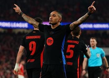 رافينيا برشلونة تعلم الدرس أمام بنفيكا ولا أنظر للأرقام الفردية