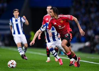 فيديو التعادل الإيجابي يحسم مباراة مانشستر يونايتد وريال سوسيداد في الدوري الأوروبي