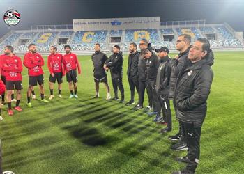 منتخب مصر للمحليين يخوض مرانه الرئيسي استعداد ا لمواجهة جنوب إفريقيا