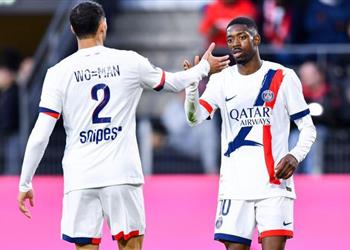 استعداد ا لـ ليفربول ديمبلي يقود باريس سان جيرمان للفوز على رين برباعية في الدوري الفرنسي