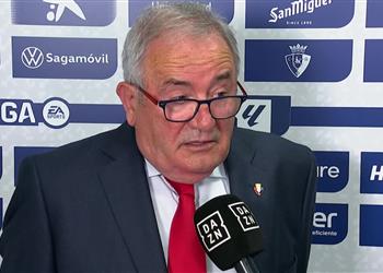 رئيس أوساسونا تأجيل مباراة برشلونة منطقي والحكم اتخذ القرار