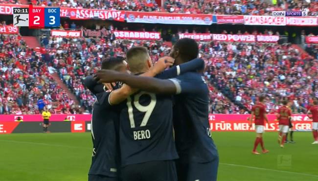 اهداف مباراة بايرن ميونخ وبوخوم 2 3 الدوري الالماني