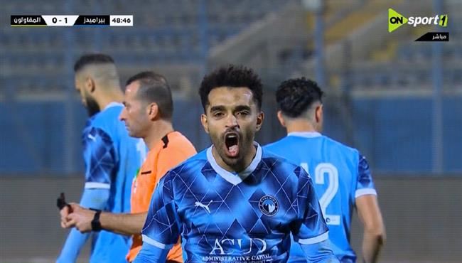 هدف يوسف اوباما في مرمي المقاولون العرب بكأس مصر