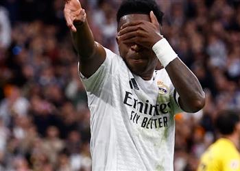 فيديو بمهارة رائعة فينيسيوس يسجل هدف ريال مدريد الثاني أمام رايو فاليكانو