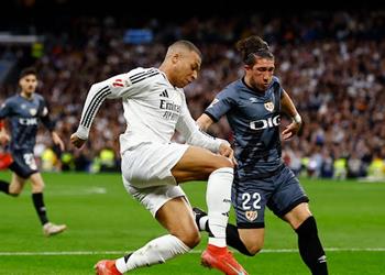 ترتيب هدافي الدوري الإسباني بعد هدف مبابي أمام رايو فاليكانو