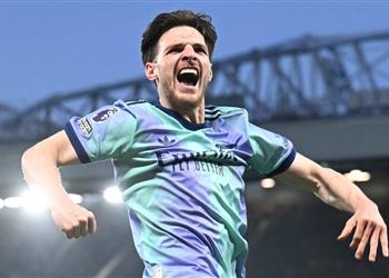 ديكلان رايس يوجه رسالة تهديد لـ ليفربول بعد تعادل آرسنال مع مانشستر يونايتد