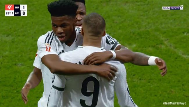 اهداف مباراة ريال مدريد ورايو فاليكانو 2 1 الدوري الاسباني