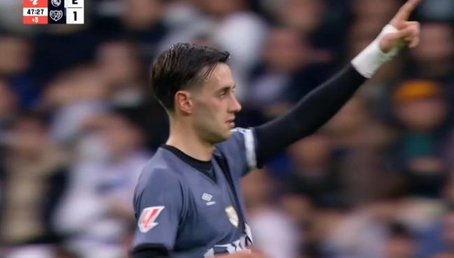 هدف رايو فاليكانو الصاروخي في مرمي ريال مدريد بالدوري الاسباني