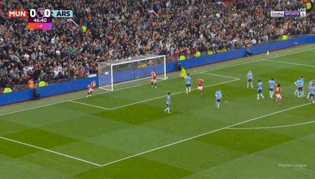 اهداف مباراة مانشستر يونايتد وارسنال 1 1 الدوري الانجليزي