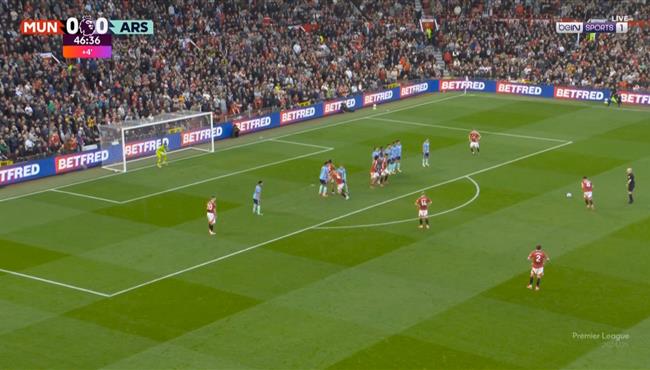 هدف برونو فيرنانديز العالمي في مرمي ارسنال بالدوري الانجليزي