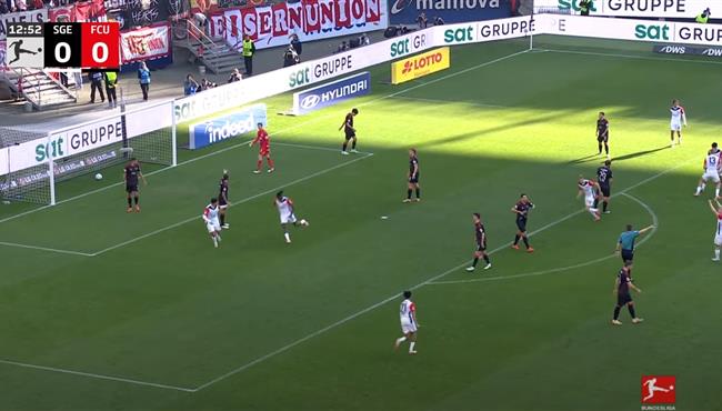 اهداف مباراة فرانكفورت ويونيون برلين 1 2 الدوري الالماني