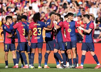 مواعيد مباريات برشلونة في شهر أبريل 2025 قتال على 3 جبهات