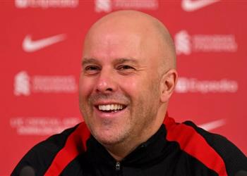 سلوت محمد صلاح جعل الأمر صعب ا على لاعب ليفربول ولم نركز على أنباء رحيل أرنولد