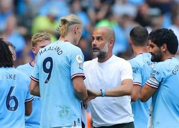 جوارديولا يعلن مدة غياب هالاند الصادمة عن مانشستر سيتي