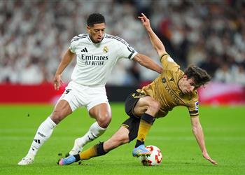 فيديو الملكي لا يستسلم بيلنيجهام وتشواميني يسجلان هدفين لـ ريال مدريد أمام ريال سوسيداد