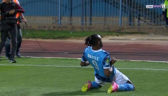 هدف فيستون مايلي الاول في مرمي الجيش الملكي بدوري ابطال افريقيا