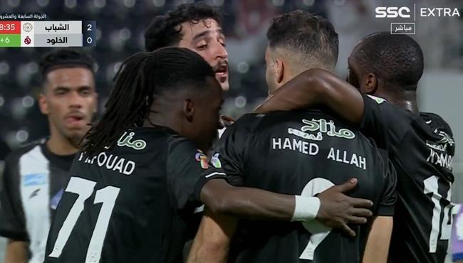اهداف مباراة الشباب والخلود 2 0 الدوري السعودي