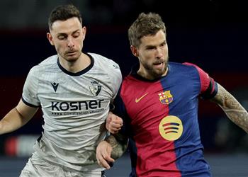 أوساسونا يتمسك بحقه ويتقدم بشكوى جديد ضد برشلونة بسبب إينيجو مارتينيز