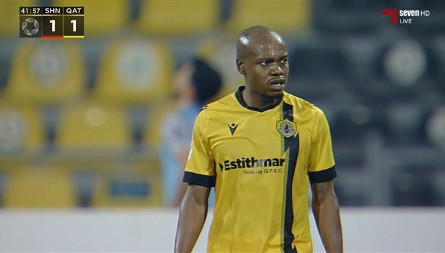 هدف سيباستيان سوريا في مرمي الشحانية اسيست بيرسي تاو