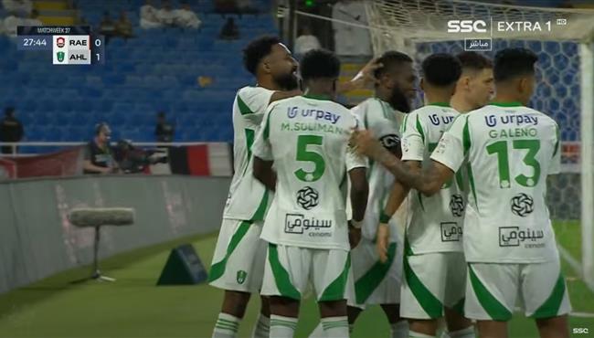 اهداف مباراة الاهلي والرائد 2 0 الدوري السعودي