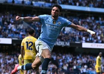 فيديو عمر مرموش يسجل هدف مانشستر سيتي الثاني أمام كريستال بالاس