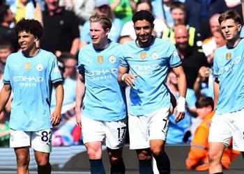 رجل مباراة مانشستر سيتي وكريستال بالاس في الدوري الإنجليزي