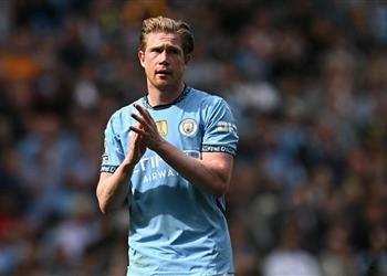 دي بروين سأحاول مساعدة مانشستر سيتي على التأهل إلى دوري أبطال أوروبا