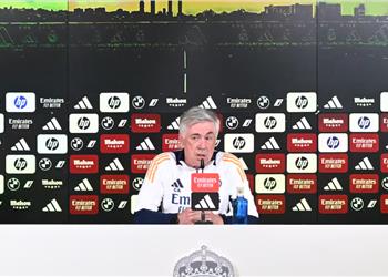 أنشيلوتي عن حظوظ ريال مدريد أمام آرسنال سنستخدم الميزة التي نمتلكها بمفردنا