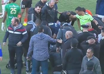 عضو مجلس فاركو واللاعبين يطمئنون على أحمد قندوسي بعد إصابته الخطيرة